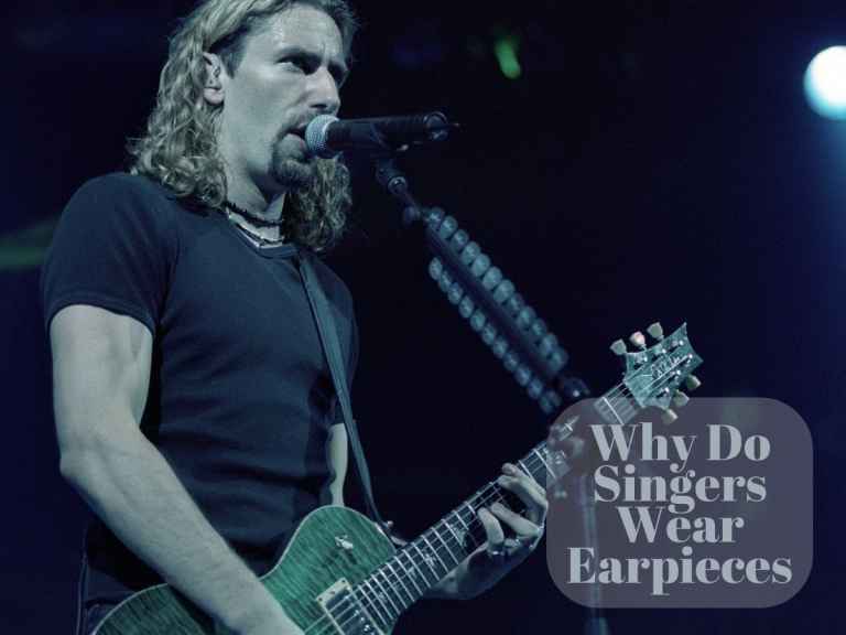 why do singers wear earpieces